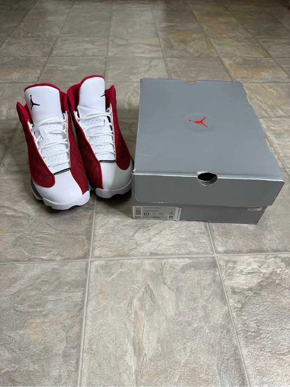 Air Jordan 13 Retro Red Flint Mens Shoe Size 10 Red Basketball DJ5982-600 Preown